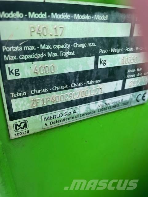 Merlo P 40.17 Teleskopiskie manipulatori