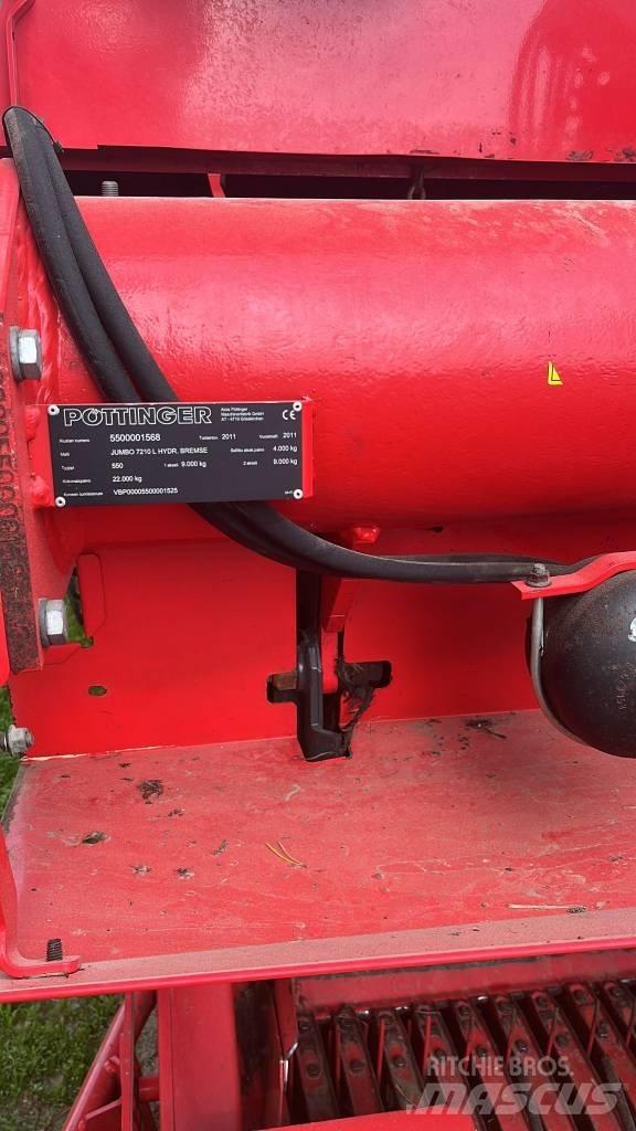 Pöttinger Jumbo 7210 Savācējpiekabes