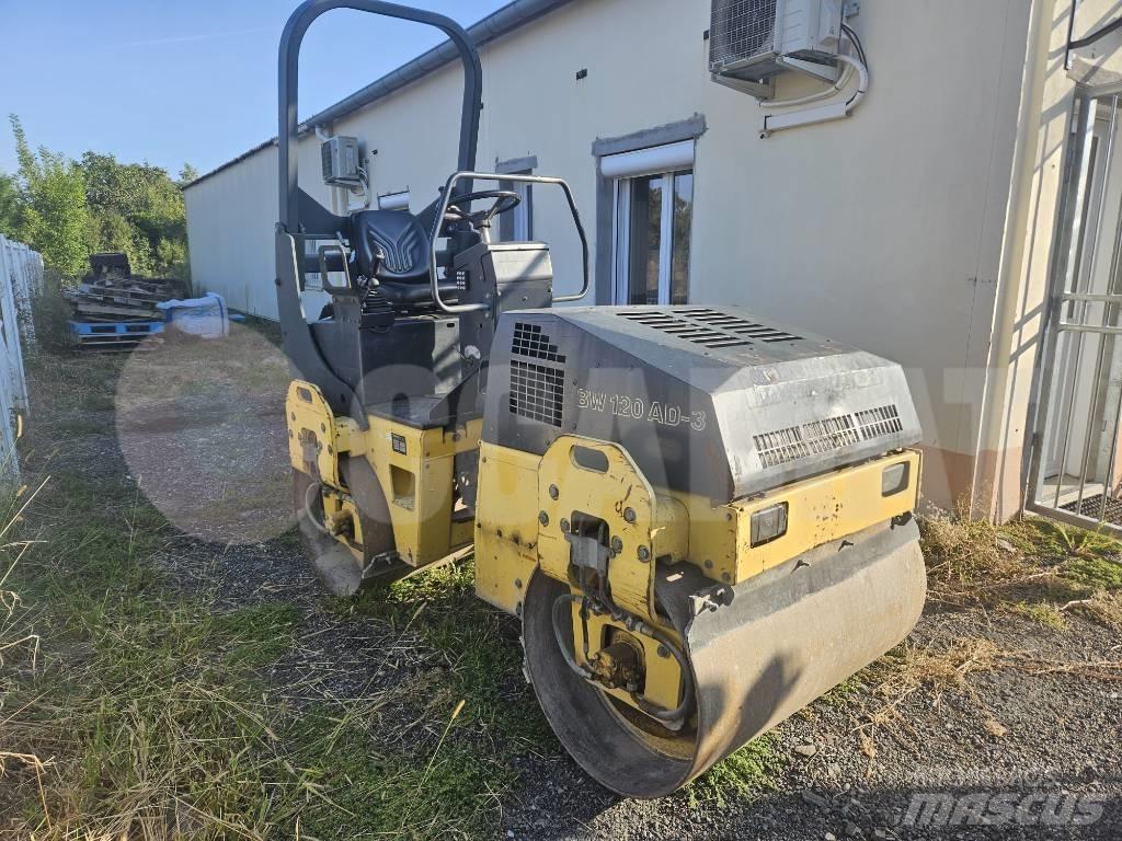 Bomag BW 120 Divvalču grunts veltņi