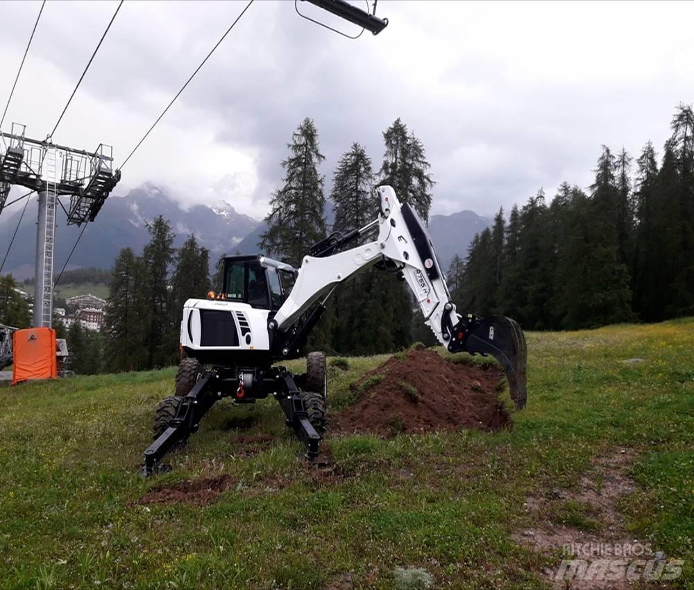 Euromach R755H Amfībijas tipa ekskavatori