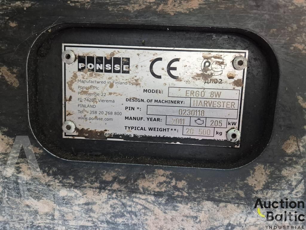 Ponsse Ergo 8W Harvesteri