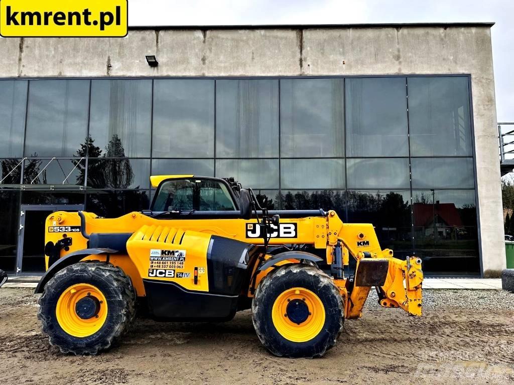 JCB 533-105 Teleskopiskie manipulatori