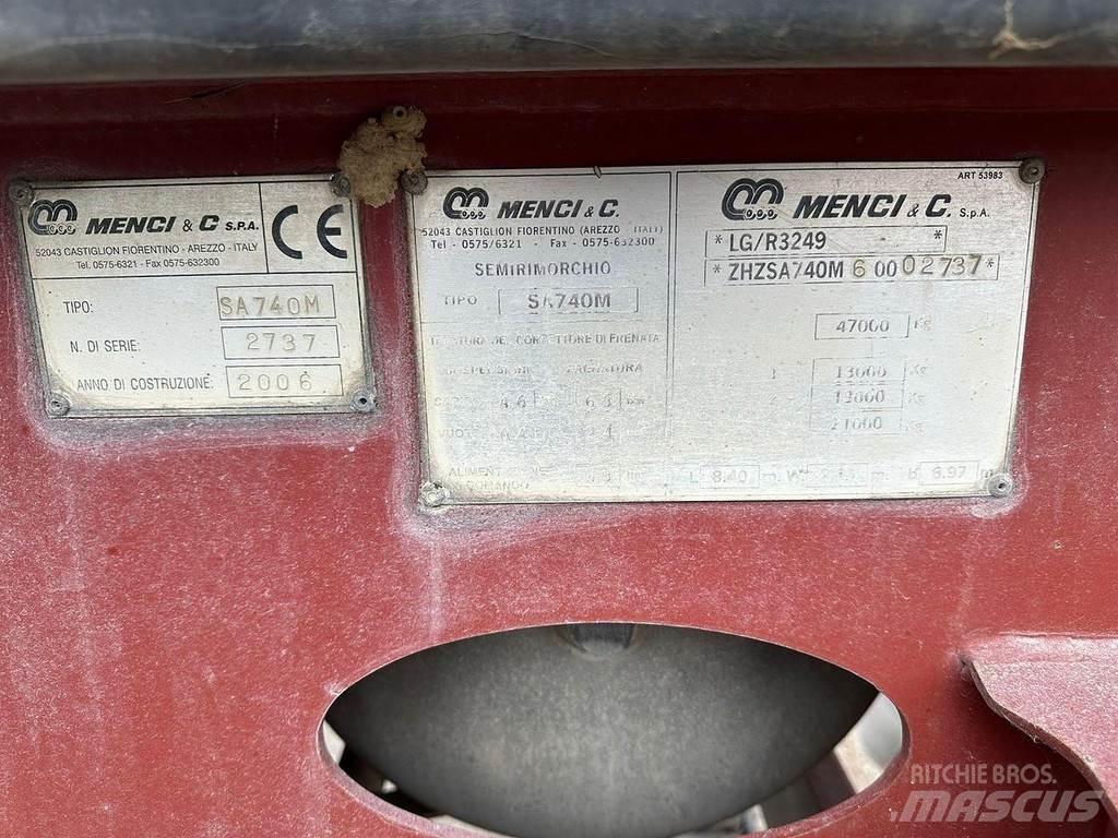 Menci SA 740 Piekabes pašizgāzēji