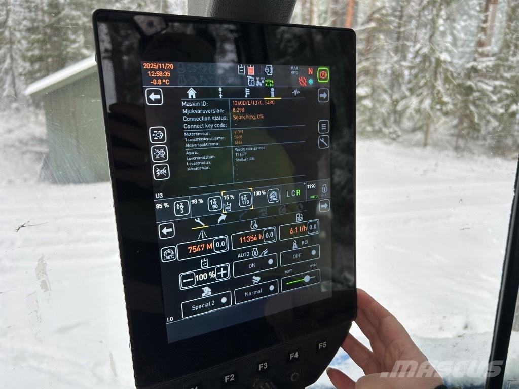 Huddig 1260 D City Ekskavatori-iekrāvēji