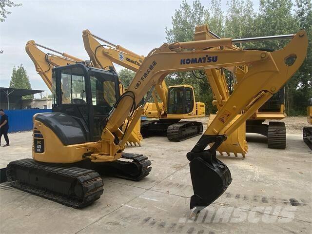 Komatsu pc40mr Kāpurķēžu ekskavatori