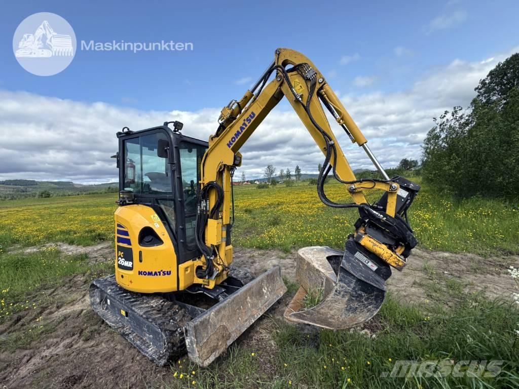 Komatsu PC 26 MR Mini ekskavatori < 7 t
