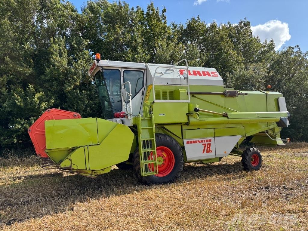 CLAAS Dominator 78 Ražas novākšanas kombaini