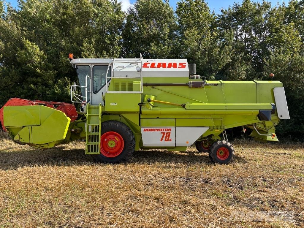 CLAAS Dominator 78 Ražas novākšanas kombaini