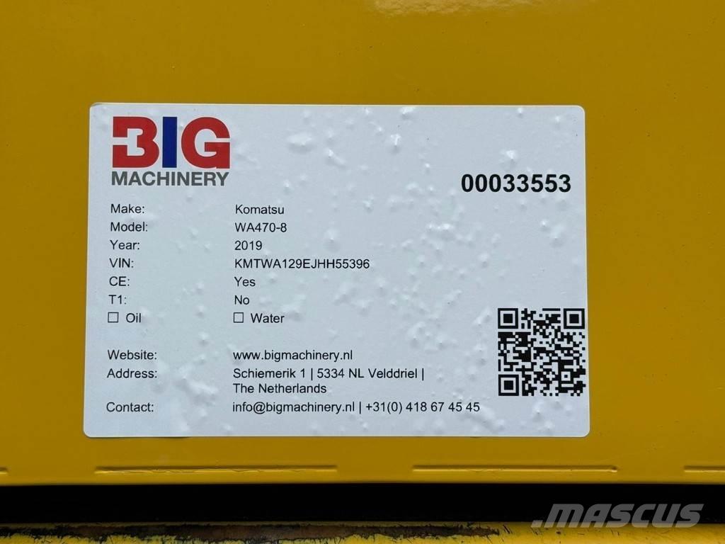 Komatsu WA470-8 Iekrāvēji uz riteņiem