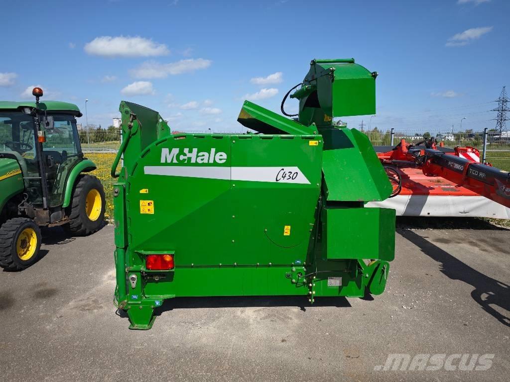 McHale C 430 Ķīpu smalcinātāji, griezēji un attinēji