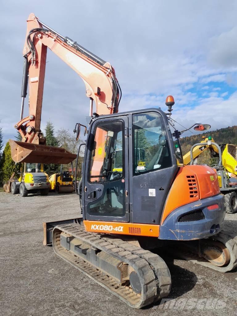 Kubota KX080 Vidēja lieluma ekskavatori 7 t - 12 t