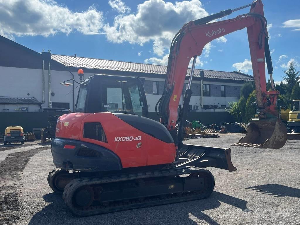 Kubota KX080 Vidēja lieluma ekskavatori 7 t - 12 t