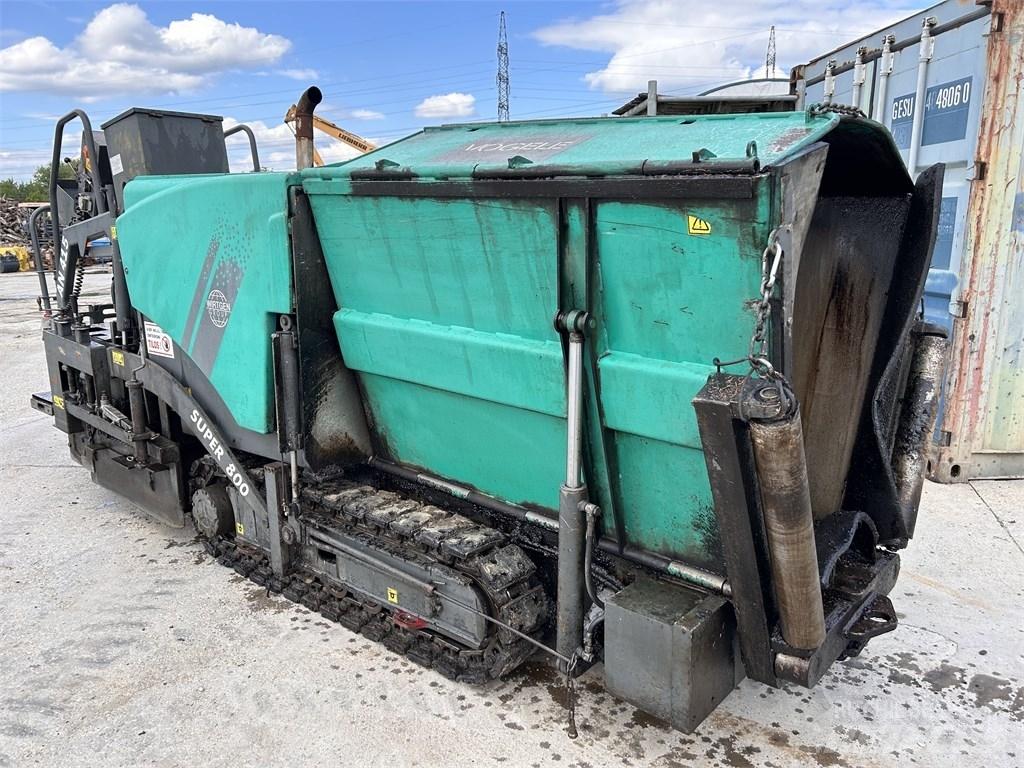 Vögele S800 Asfalta klājēji