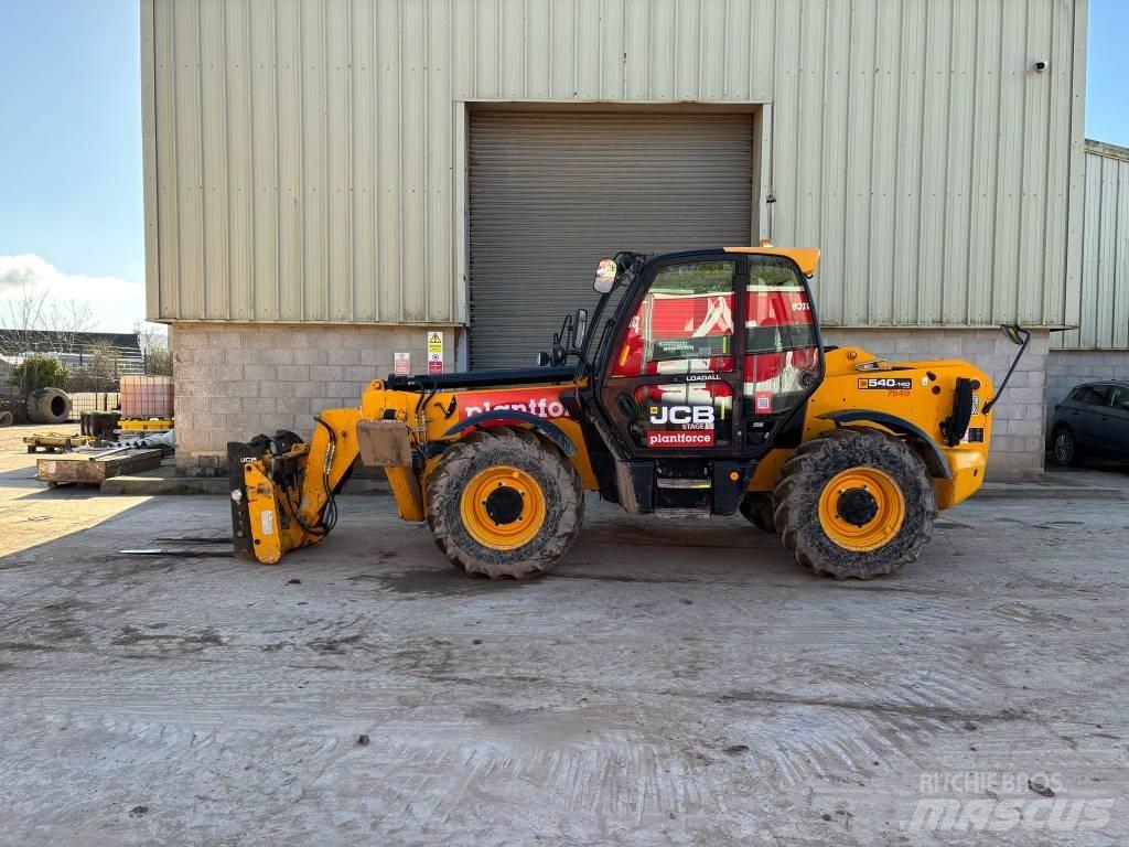 JCB 540-140 Hi Vis Teleskopiskie manipulatori