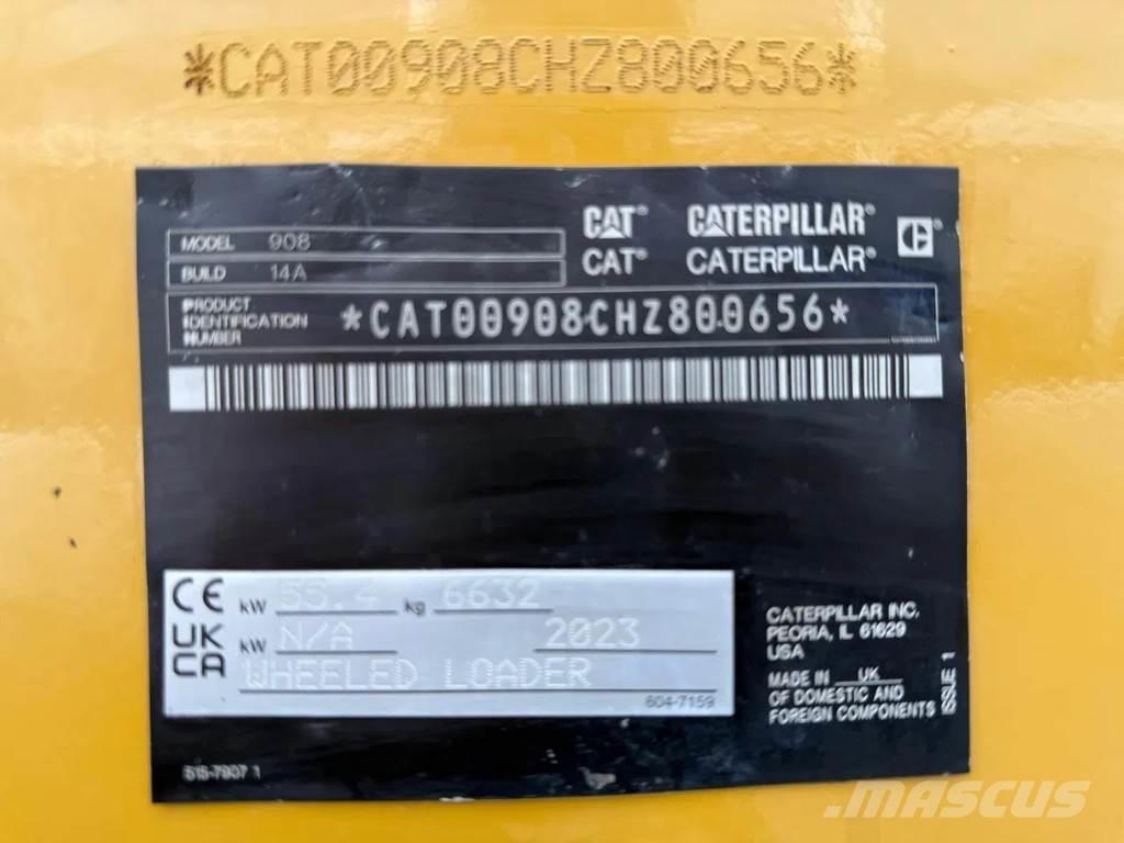 CAT 908 | A/C | EPA Iekrāvēji uz riteņiem