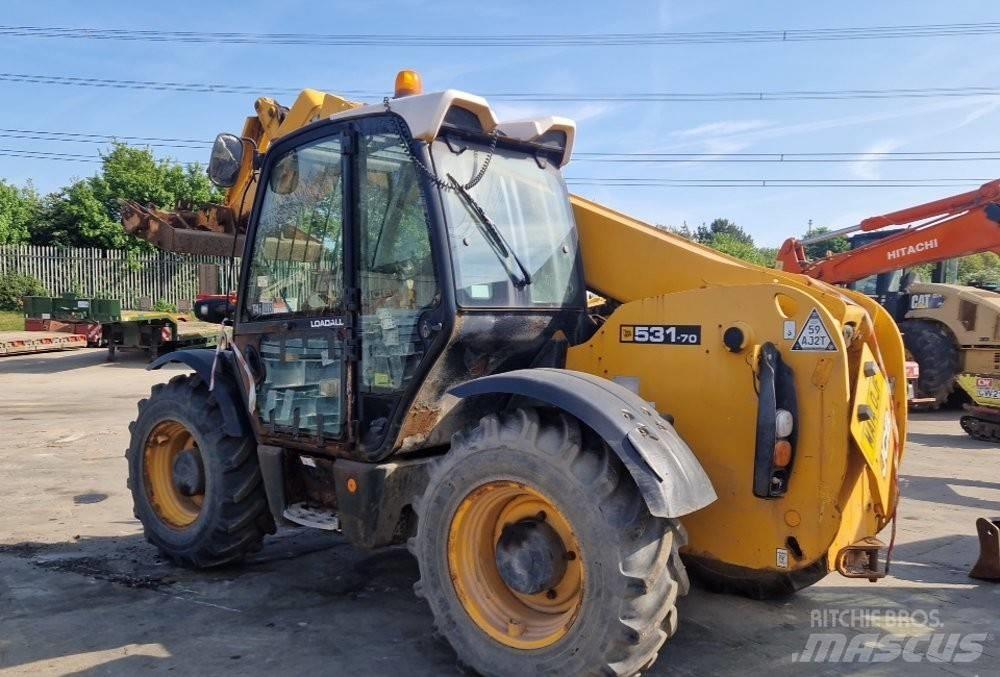 JCB 531-70 Teleskopiskie manipulatori
