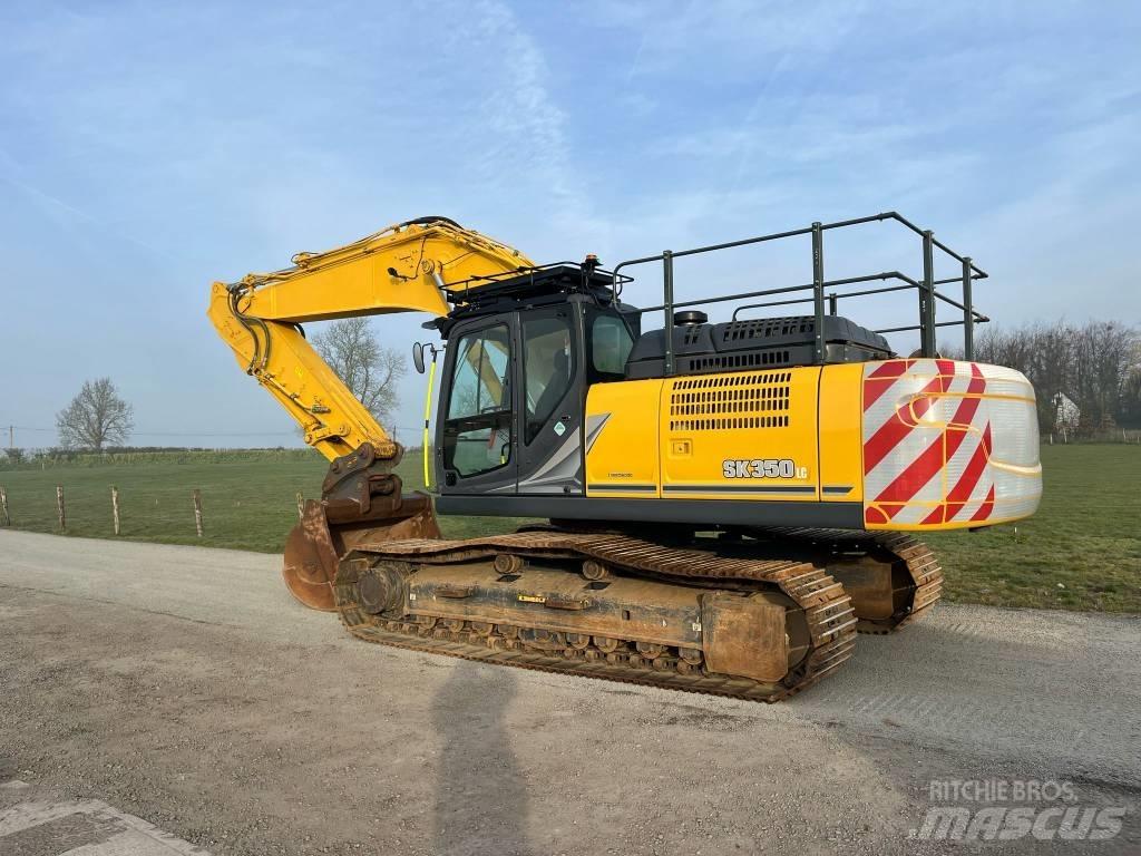 Kobelco SK 350 LC Kāpurķēžu ekskavatori