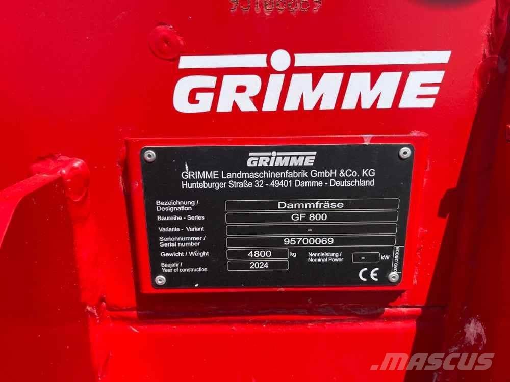 Grimme GF 800 Kartupeļu tehnika - Citi