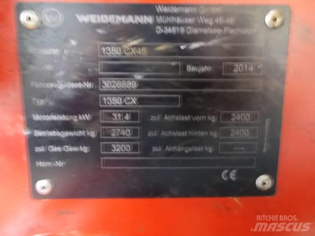 Weidemann 1350CX45 Mini iekrāvēji