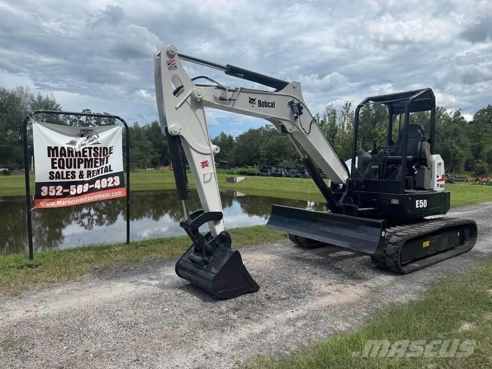 Bobcat E 50 Mini ekskavatori < 7 t