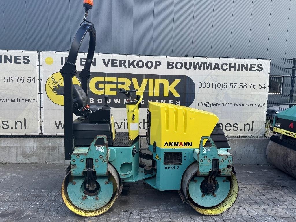 Ammann AV 33-2 Divvalču grunts veltņi