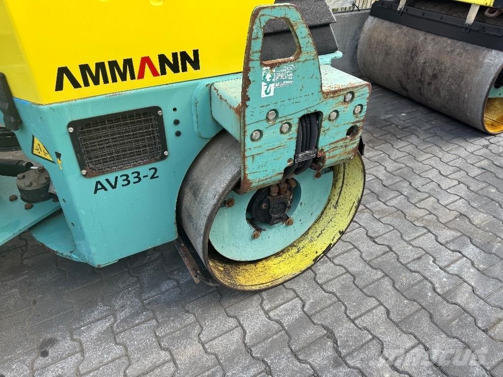 Ammann AV 33-2 Divvalču grunts veltņi