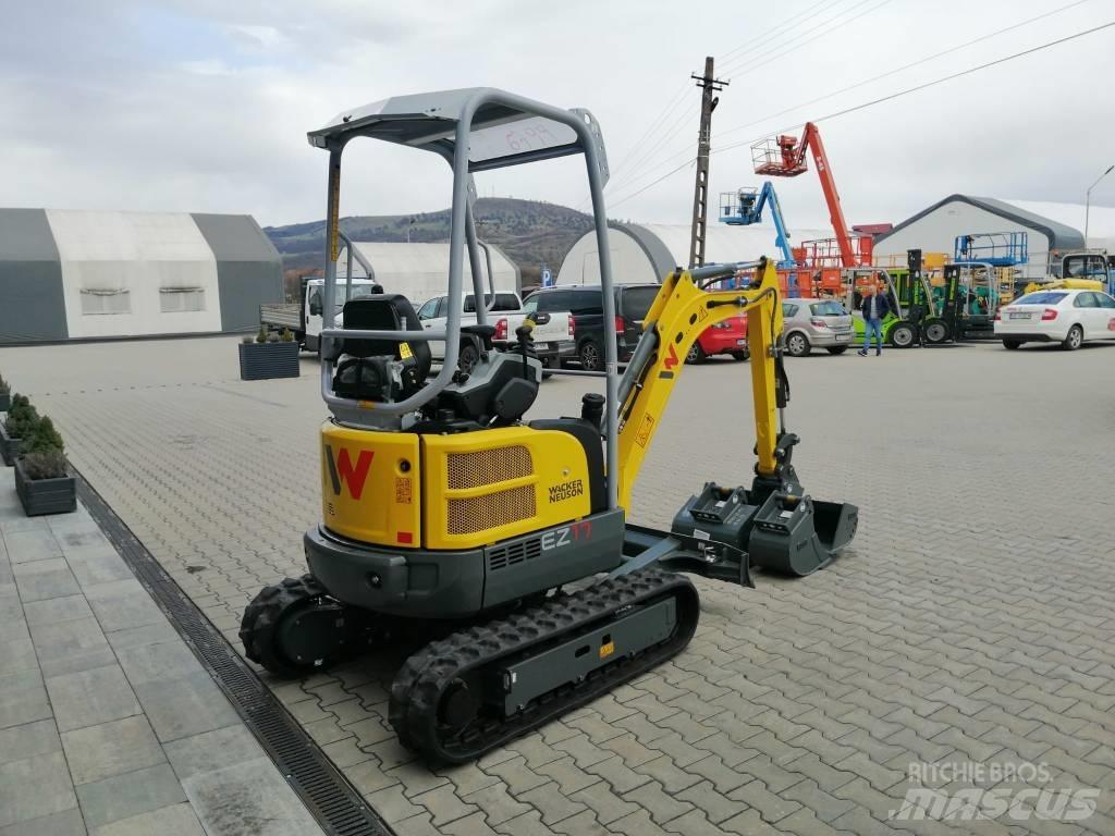 Wacker Neuson EZ 17 Kāpurķēžu ekskavatori