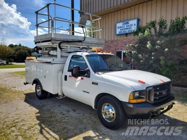 Ford F 350 XL SD Vieglais kravas automobilis/izkraušana no sāniem