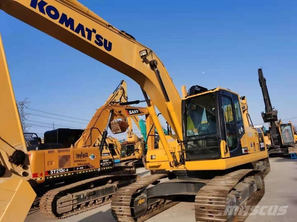 Komatsu PC 200-8 Kāpurķēžu ekskavatori