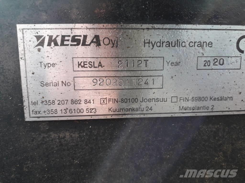 Kesla 2112T Kokmateriālu krāni
