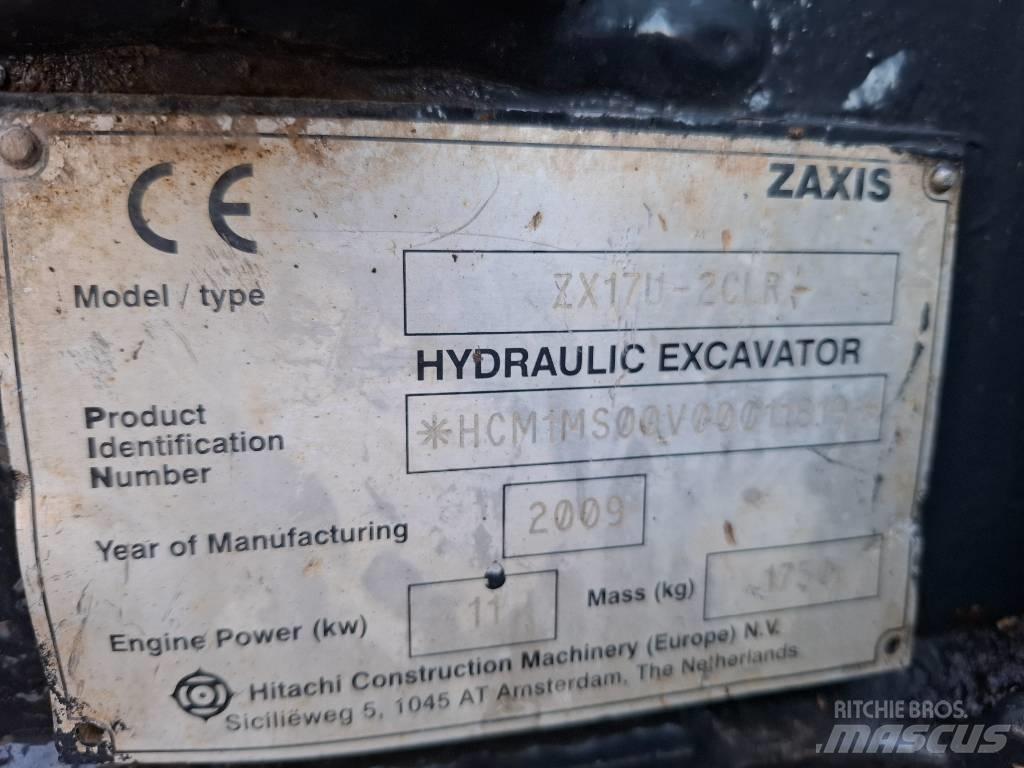Hitachi ZX17U-2CLR Mini ekskavatori < 7 t