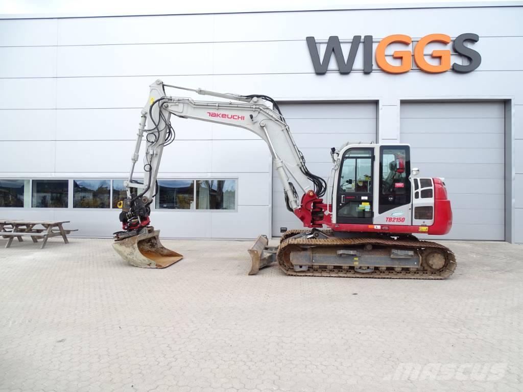 Takeuchi TB 2150 Kāpurķēžu ekskavatori