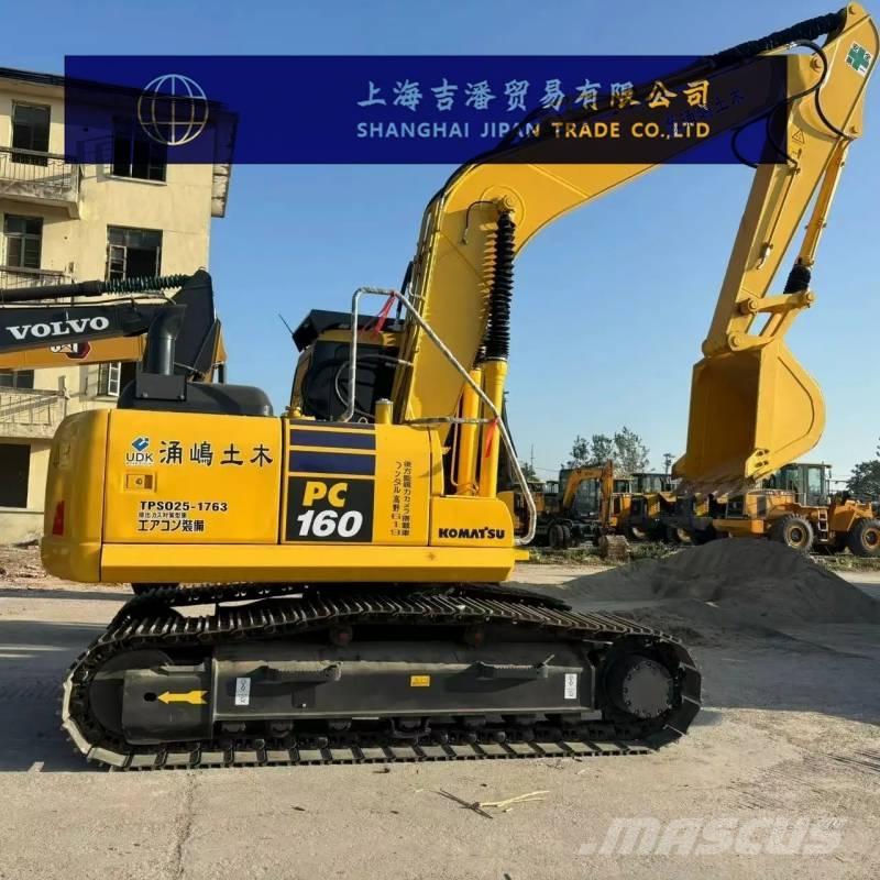 Komatsu PC 160 Kāpurķēžu ekskavatori