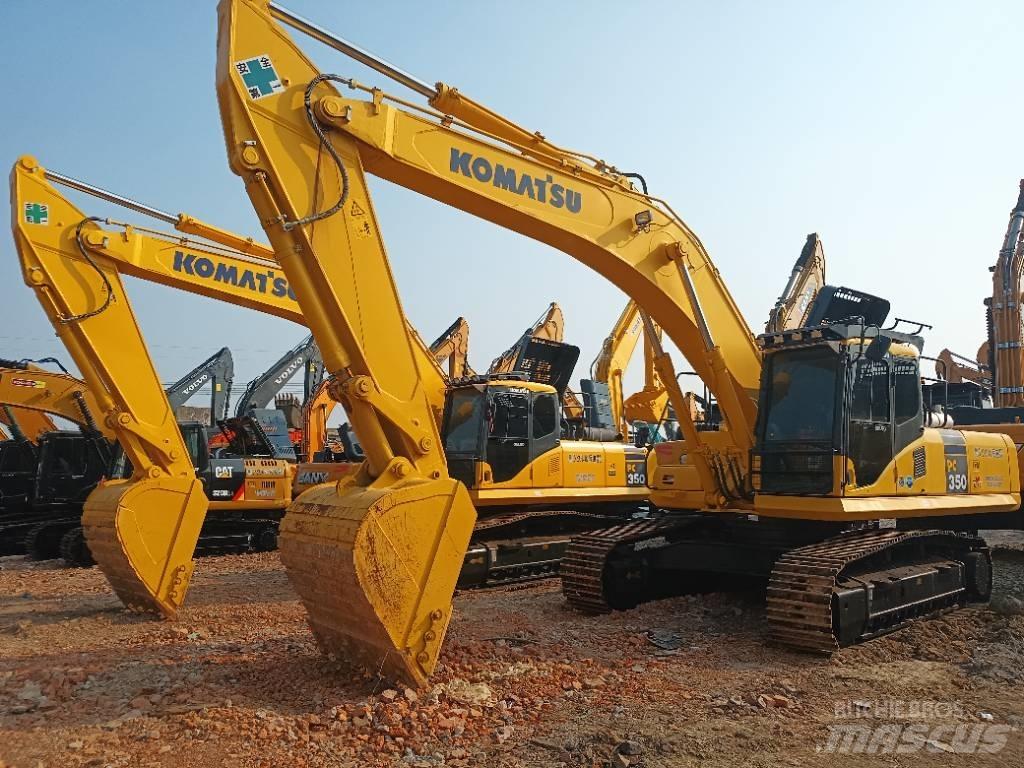 Komatsu PC 350 Kāpurķēžu ekskavatori
