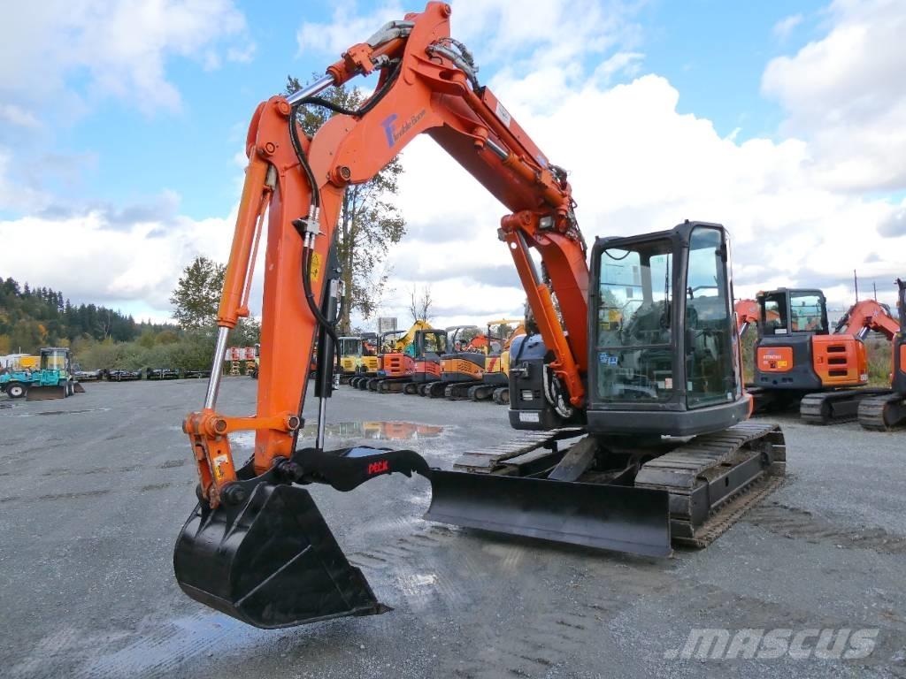 Hitachi ZX 75 US-5 Kāpurķēžu ekskavatori