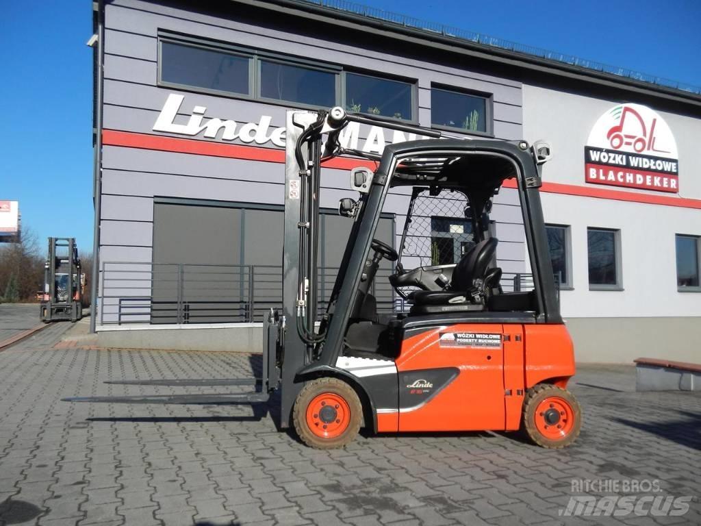 Linde E16P-02 Elektriskie iekrāvēji