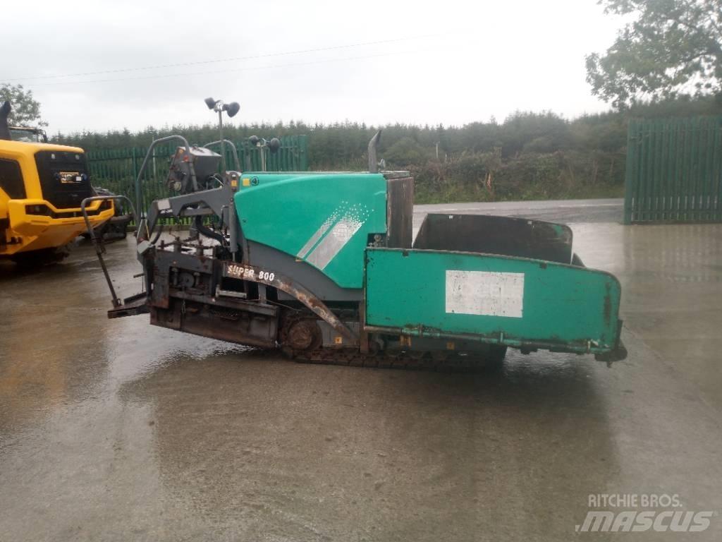 Vögele S800 Asfalta klājēji