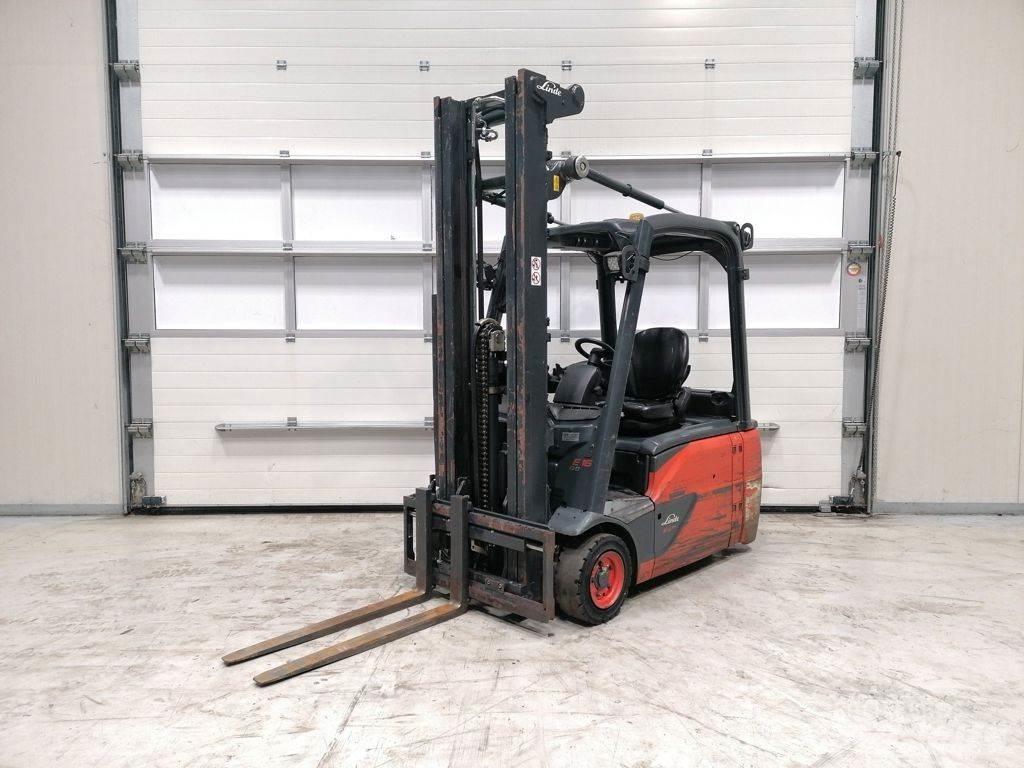 Linde E16L-02 Elektriskie iekrāvēji