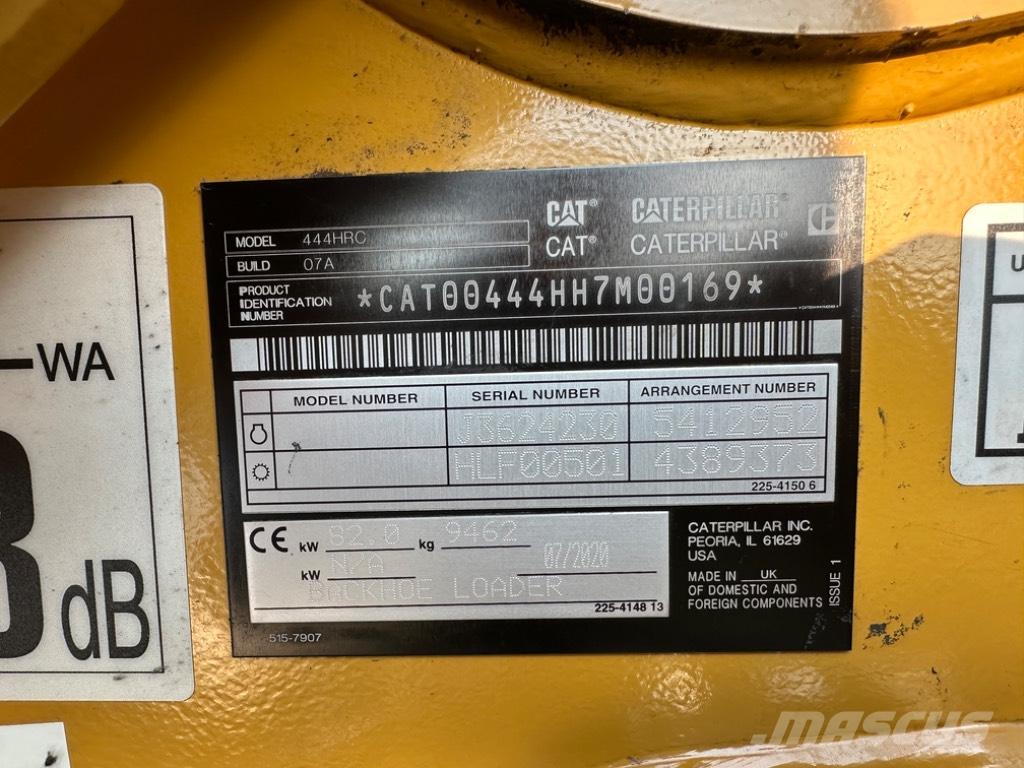 CAT 444 Ekskavatori-iekrāvēji