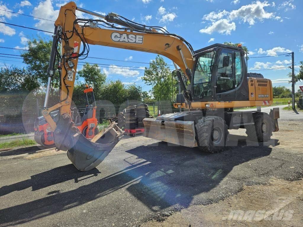 CASE WX 148 Ekskavatori uz riteņiem