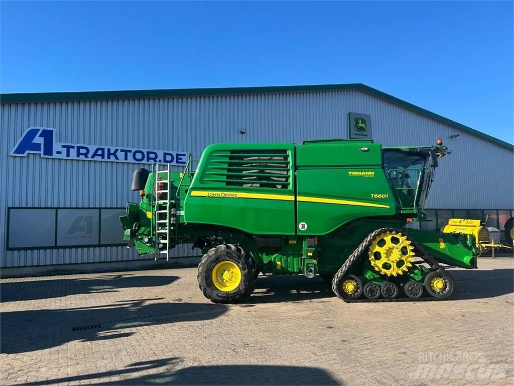 John Deere T660 Ražas novākšanas kombaini