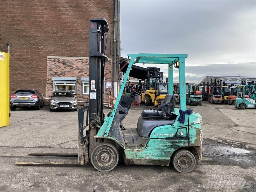 Mitsubishi FD18NT Tehnika ar dīzeļa dzinēju