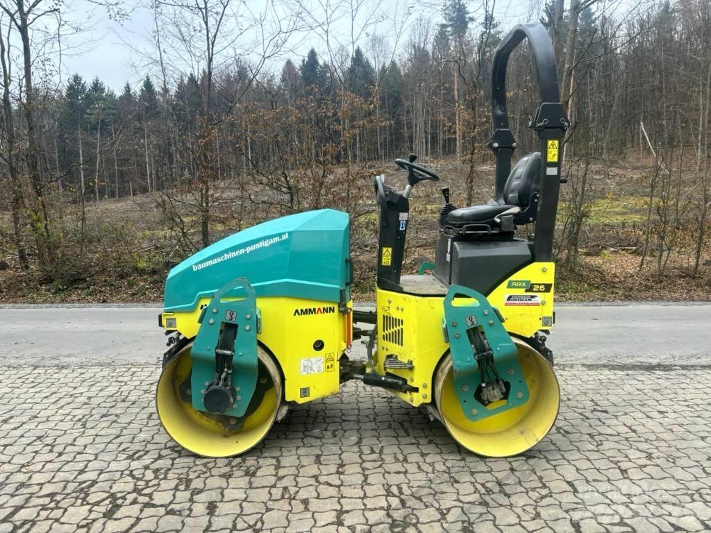 Ammann ARX 26 Divvalču grunts veltņi