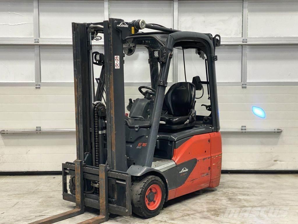 Linde E16C-02 Elektriskie iekrāvēji