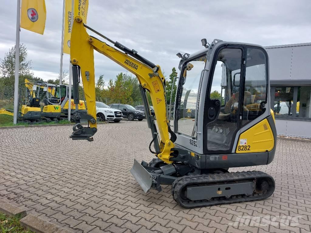 Wacker Neuson ET18 Kāpurķēžu ekskavatori