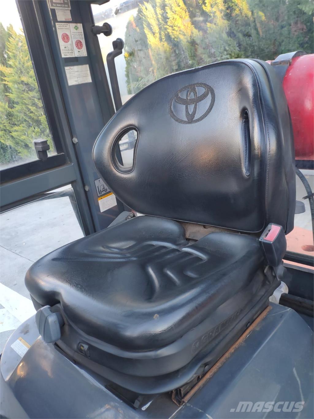 Toyota 7FGF25 LPG tehnika