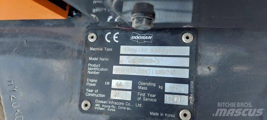 Develon Excavator Kāpurķēžu ekskavatori