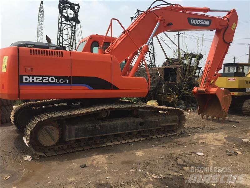 Doosan dh220lc-7 Kāpurķēžu ekskavatori
