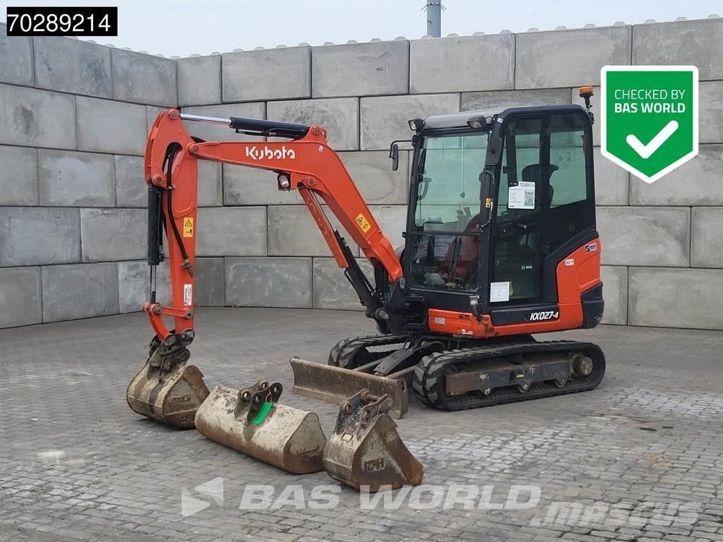 Kubota KX027-4 Mini ekskavatori < 7 t
