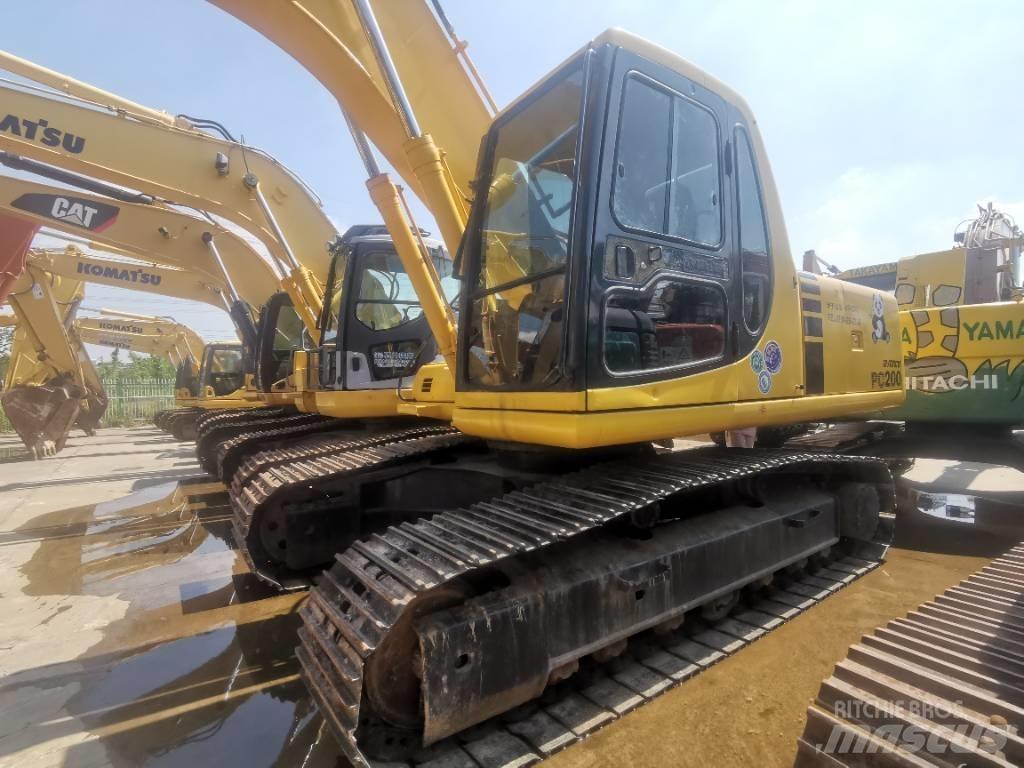 Komatsu PC 200-6 Kāpurķēžu ekskavatori